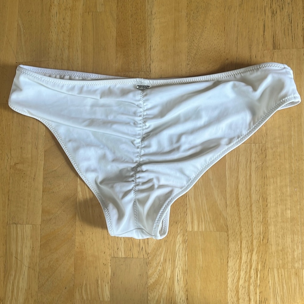 White Victoria’s Secret pink bikini bottoms